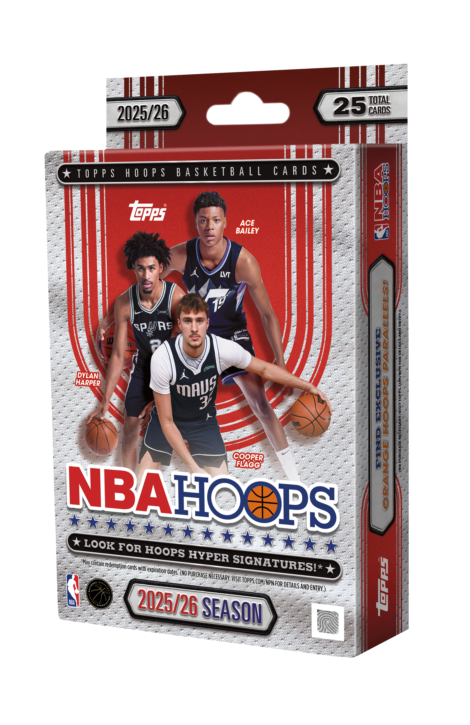 2025-26 Topps NBA Hoops Basketball - Hanger Box – Soccer Cards United