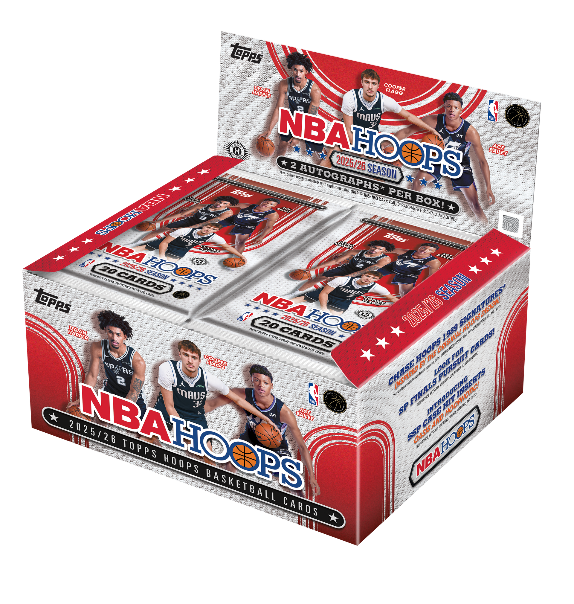2025-26 Topps NBA Hoops Basketball - Jumbo Box – Soccer Cards United