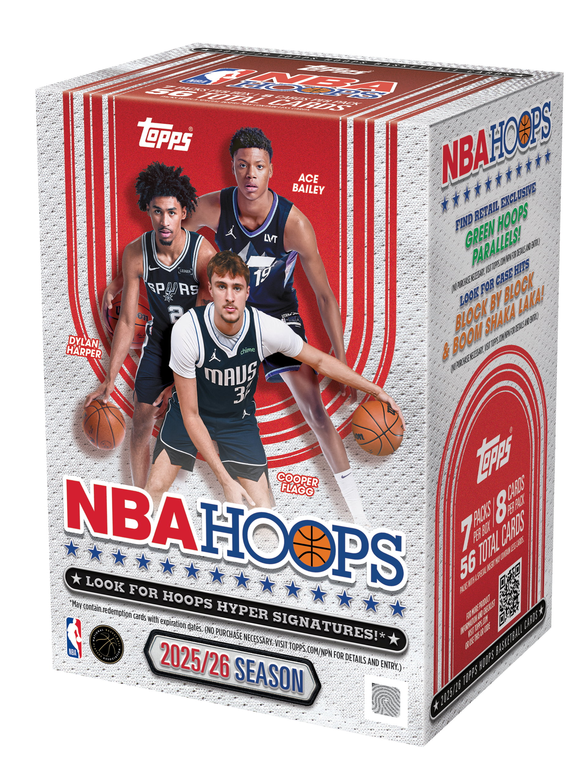 2025-26 Topps NBA Hoops Basketball - Value Box – Soccer Cards United
