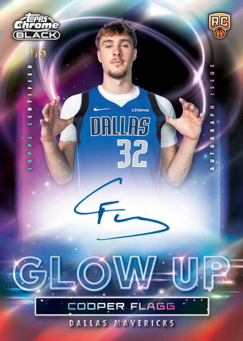 2025-26 Topps Chrome Black Basketball - Hobby Box
