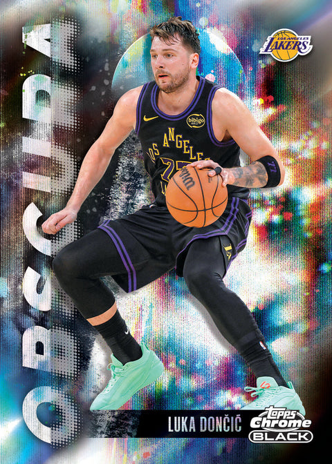 2025-26 Topps Chrome Black Basketball - Hobby Box