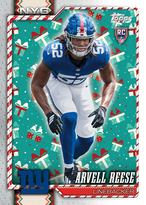 2026 Topps Holiday Football - Mega Box