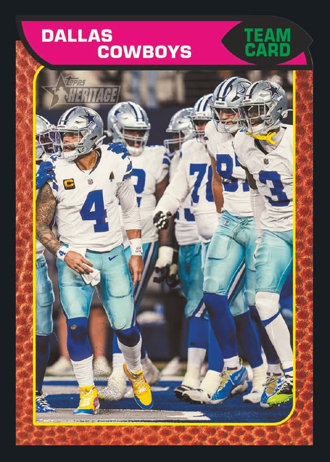 2026 Topps Heritage Football - Value Box