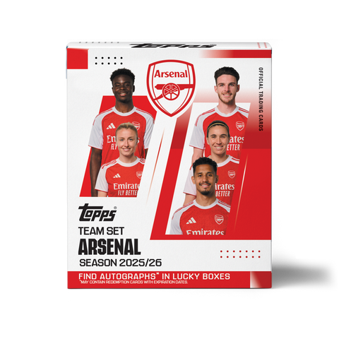2025-26 Topps Arsenal Team Set Box