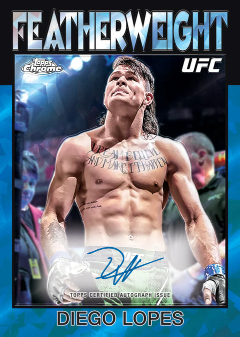 2026 Topps Chrome Sapphire UFC - Hobby Box