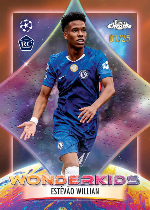 2025-26 Topps Chrome UEFA Club Competitions - Hobby Box