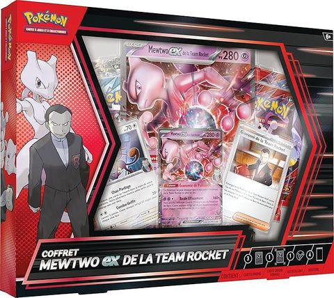 Pokemon: Pokemon TCG Team Rocket Mewtwo-ex Collection box