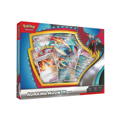 Pokemon Roaring Moon EX & Iron Valiant EX Collection Box