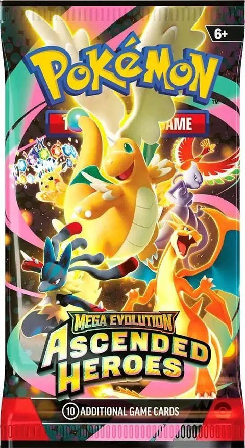 Pokemon Mega Evolution Ascended Heroes Booster Pack