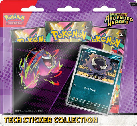 Pokemon Ascended Heroes Tech Sticker Collection