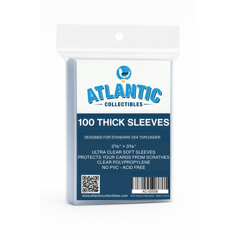 Thick Trading Card Soft Sleeve (For Sports Card Relics - Not TCG) - (1 Soccer Cards United Thick Trading Card Soft Sleeve (For Sports Card Relics - Not TCG) - (1 Soccer Cards United