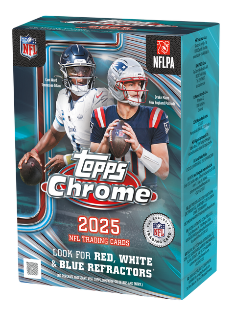 2025 Topps Chrome Football Value Box