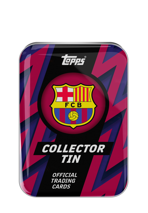 2025-26 Topps FC Barcelona Collector Tin