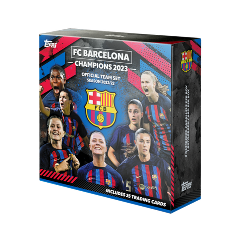 2023 Topps FC Barcelona Women Winners Team Set
