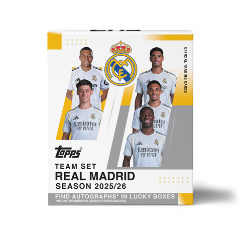 2025-26 Topps Real Madrid Team Set Box