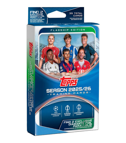 2025-26 Topps UEFA Club Competitions Flagship - Hanger Box