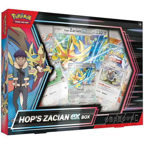 Pokemon Hop's Zacian ex Collection Box